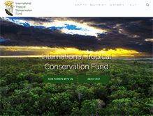 Tablet Screenshot of itcfund.org